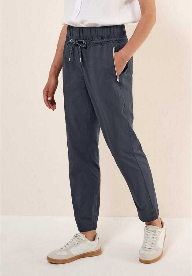 Cecil Paperbag-broek Stijl Chelsea met elastische band en rijgkoord - Foto 4