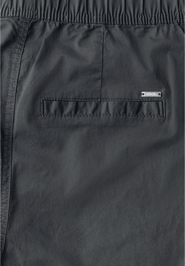 Cecil Paperbag-broek Stijl Chelsea met elastische band en rijgkoord - Foto 5