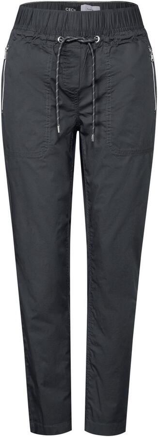 Cecil Paperbag-broek Stijl Chelsea met elastische band en rijgkoord - Foto 7