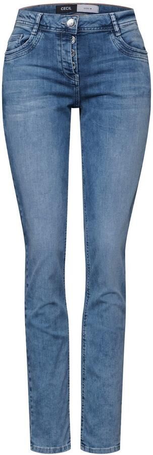 Cecil Regular fit jeans Stijl Scarlett in five-pocketsstijl - Foto 4