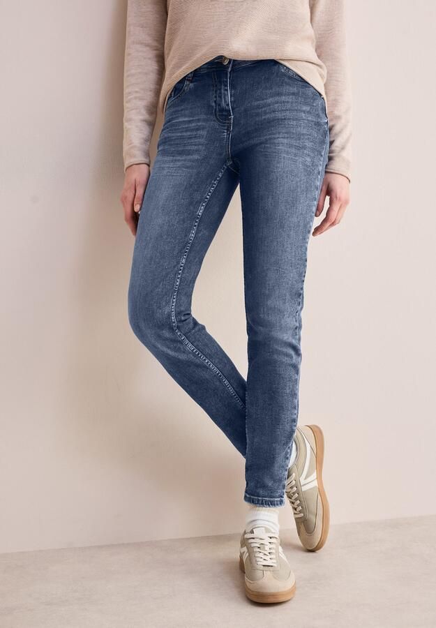 Cecil Regular fit jeans Stijl Scarlett in five-pocketsstijl - Foto 5