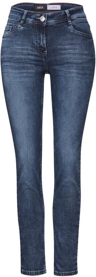 Cecil Regular fit jeans Stijl Scarlett in five-pocketsstijl - Foto 4