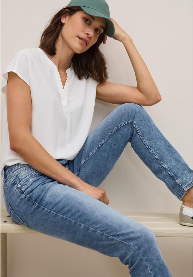 Cecil Regular fit jeans Stijl Scarlett in five-pocketsstijl