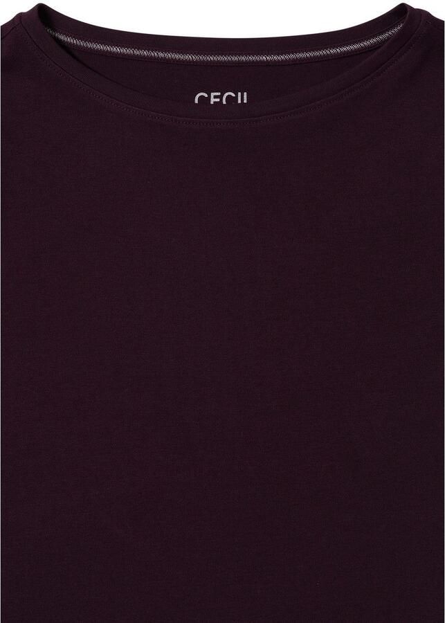 Cecil Shirt met 3 4 mouwen met boothals - Foto 2