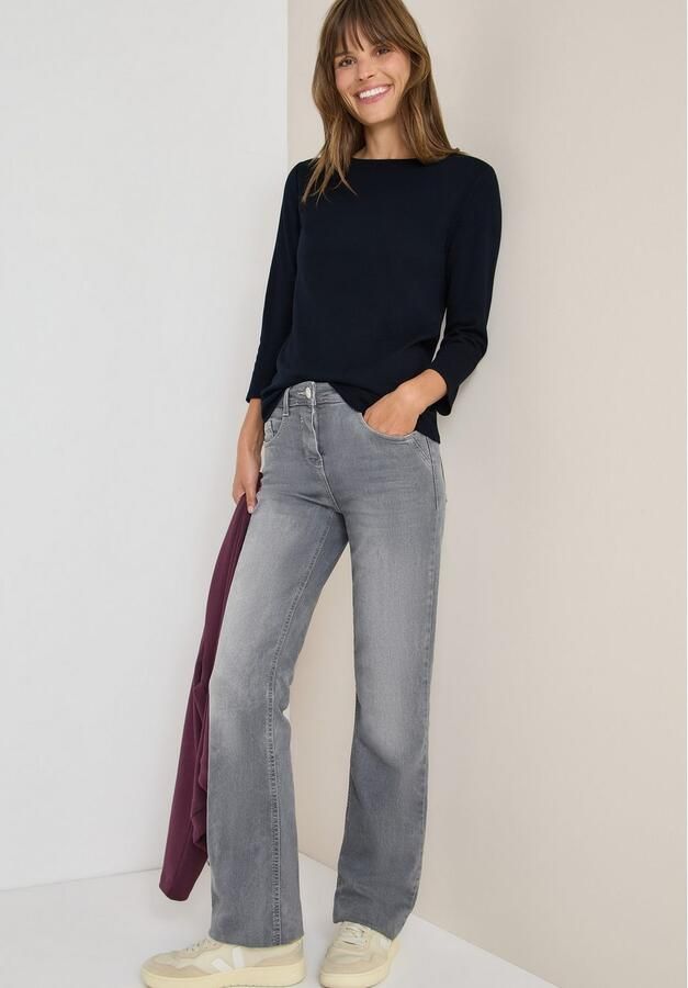 Cecil Shirt met 3 4 mouwen met boothals - Foto 4