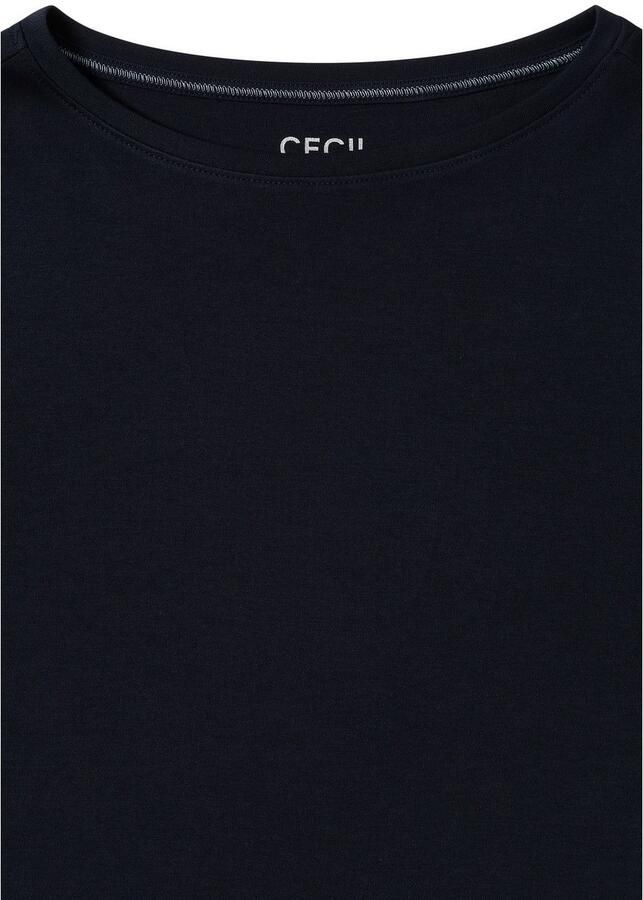 Cecil Shirt met 3 4 mouwen met boothals - Foto 2