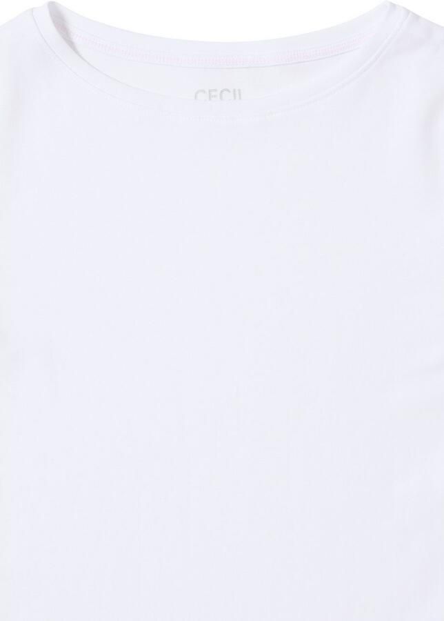 Cecil Shirt met 3 4 mouwen met boothals - Foto 2