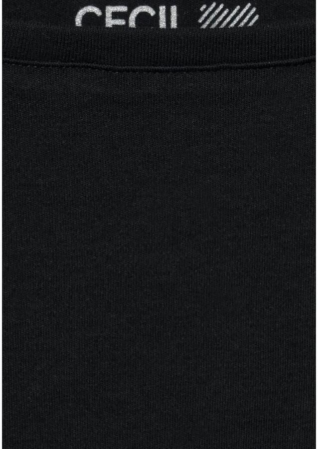 Cecil Shirt met 3 4-mouwen met klassieke boothals - Foto 2