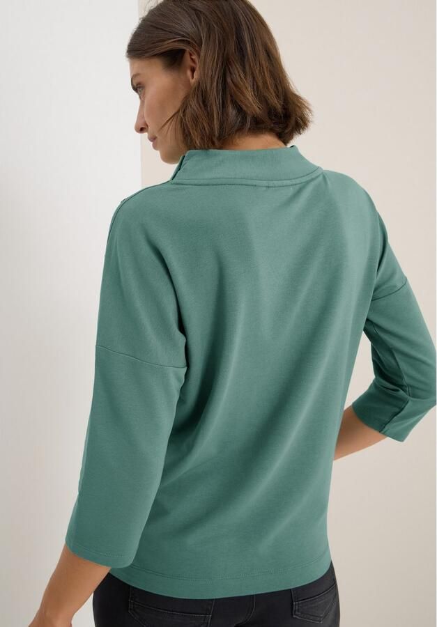 Cecil Shirt met 3 4 mouwen met knoopdetail - Foto 4