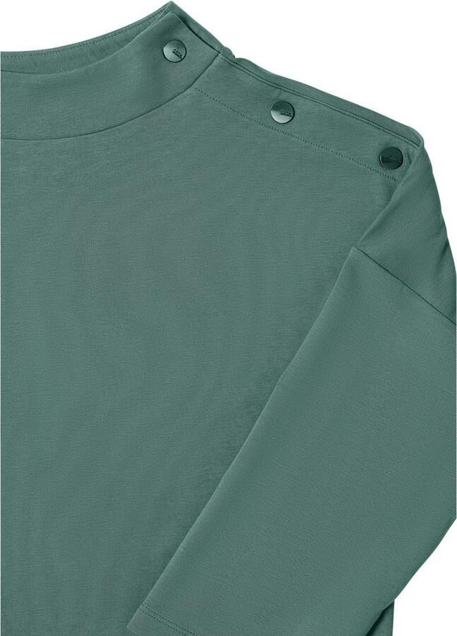 Cecil Shirt met 3 4 mouwen met knoopdetail - Foto 2