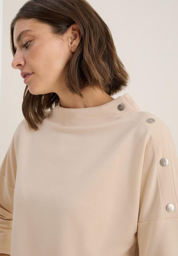 Cecil Shirt met 3 4 mouwen met knoopdetail - Foto 6