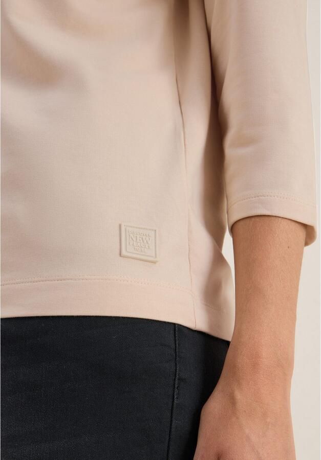 Cecil Shirt met 3 4 mouwen met knoopdetail - Foto 4