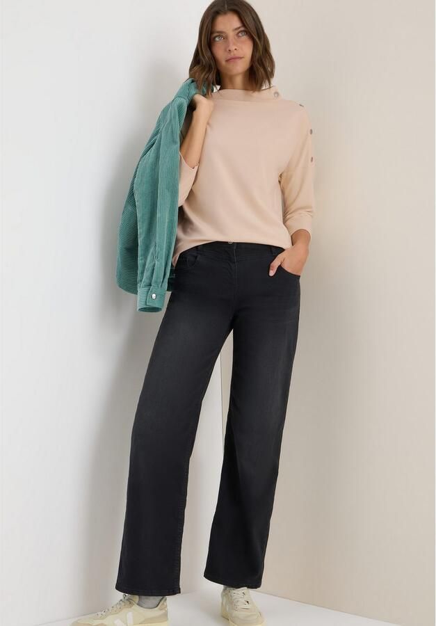 Cecil Shirt met 3 4 mouwen met knoopdetail - Foto 5