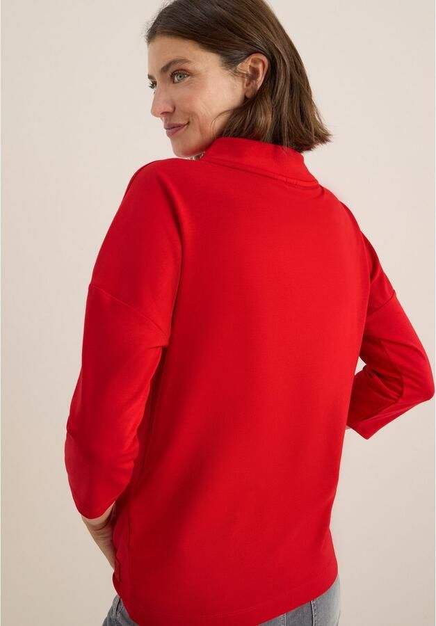 Cecil Shirt met 3 4 mouwen met knoopdetail - Foto 4