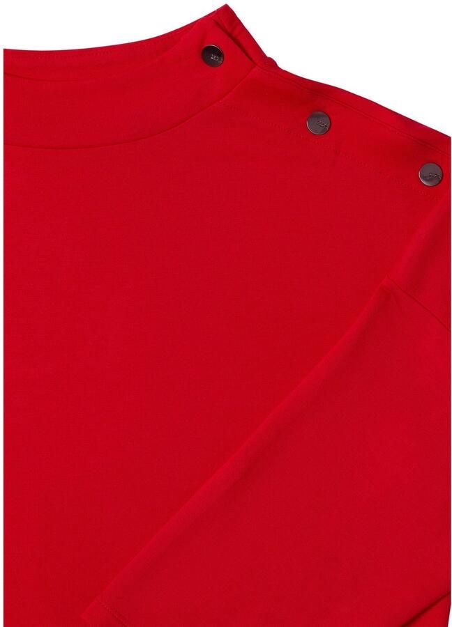 Cecil Shirt met 3 4 mouwen met knoopdetail - Foto 2