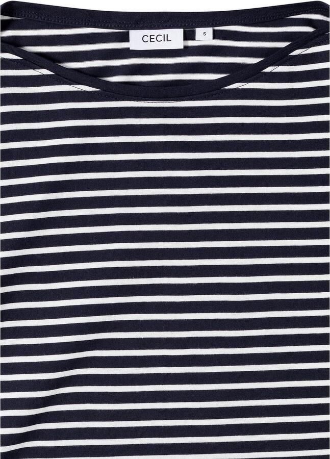 Cecil Shirt met 3 4 mouwen met streepmotief - Foto 2