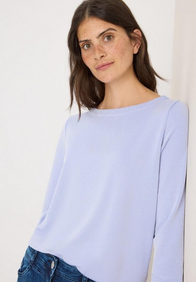 Cecil Shirt met 3 4 mouwen met streepmotief - Foto 5