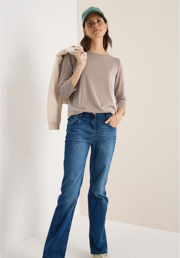 Cecil Shirt met 3 4 mouwen met streepmotief - Foto 5