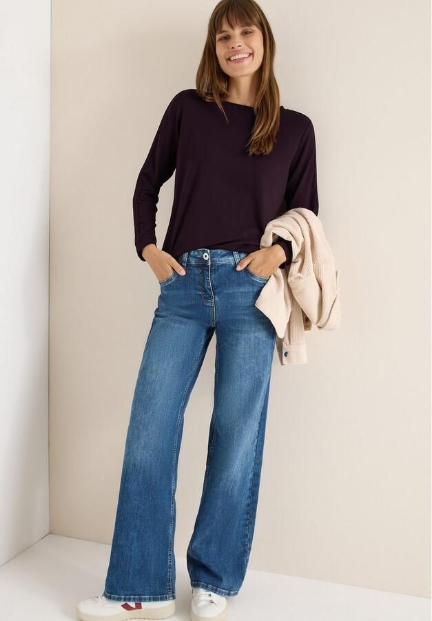 Cecil Shirt met lange mouwen met galons - Foto 4