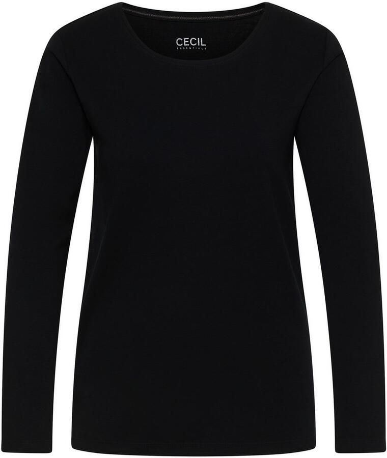 Cecil Shirt met lange mouwen Stijl Pia