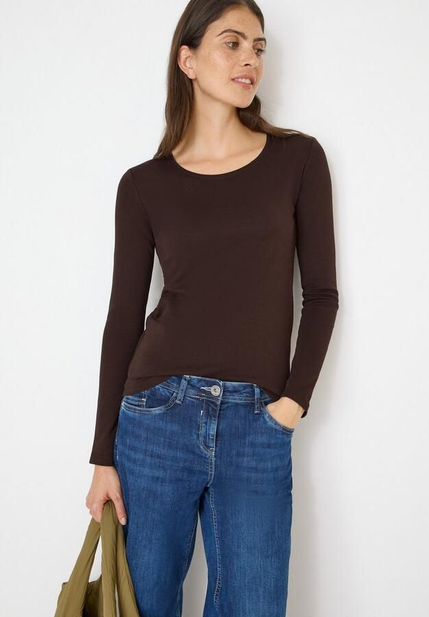 Cecil Shirt met lange mouwen Stijl Pia - Foto 5