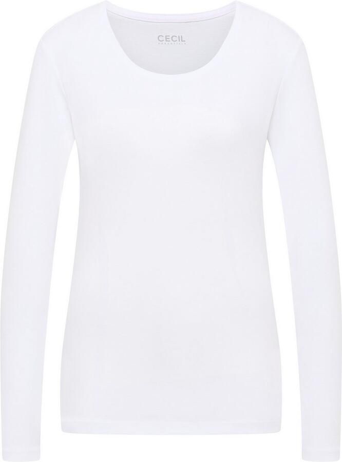 Cecil Shirt met lange mouwen Stijl Pia