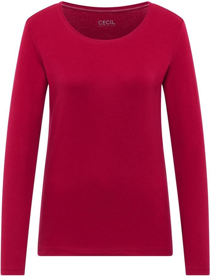 Cecil Shirt met lange mouwen Stijl Pia