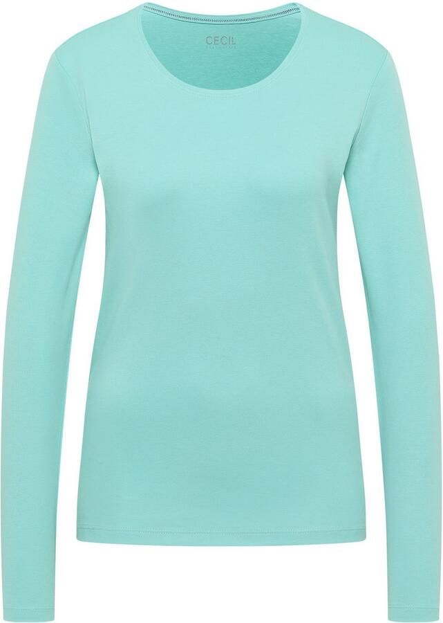 Cecil Shirt met lange mouwen Stijl Pia