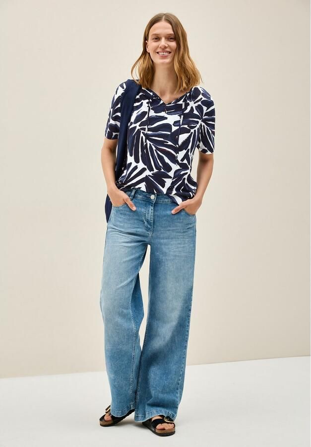 Cecil Shirt met print in tuniek-look - Foto 5