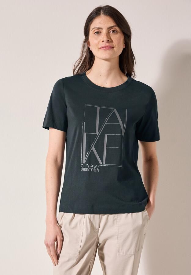 Cecil Shirt met print met artwork - Foto 6