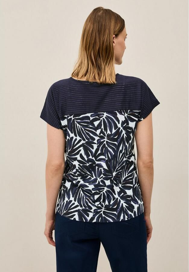 Cecil Shirt met print met details in burnout-look - Foto 3