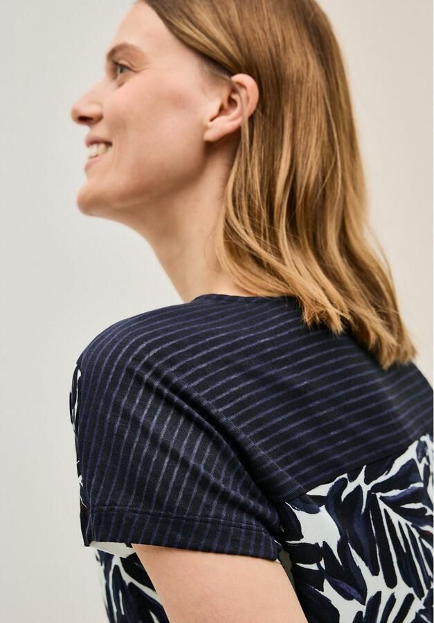 Cecil Shirt met print met details in burnout-look - Foto 4