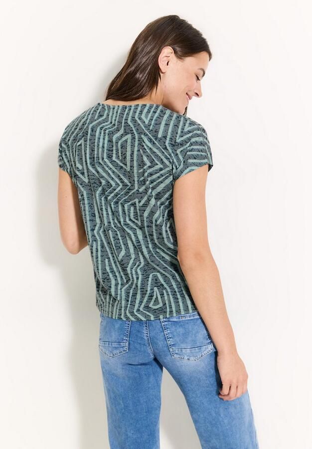 Cecil Shirt met print met print all-over - Foto 3