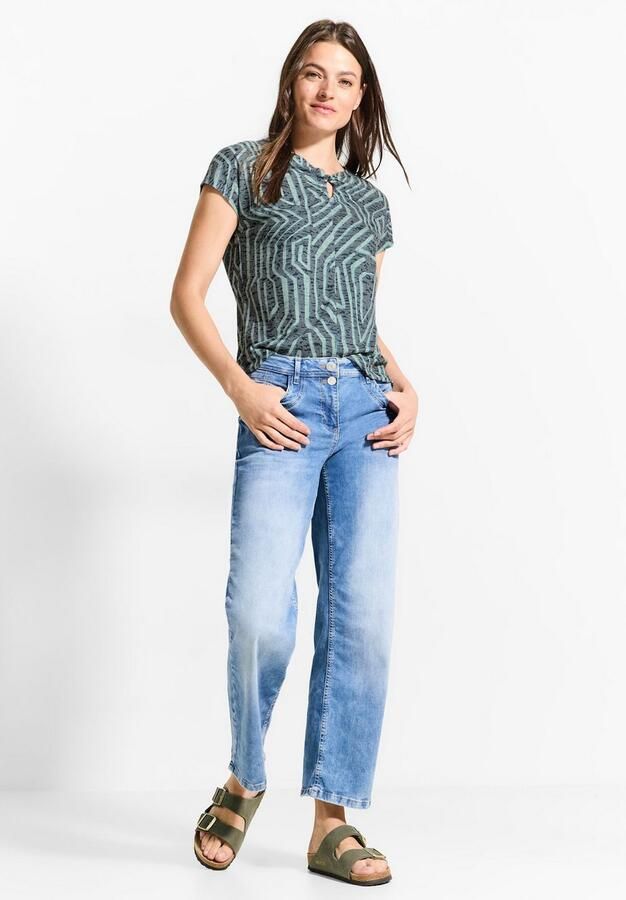 Cecil Shirt met print met print all-over - Foto 7