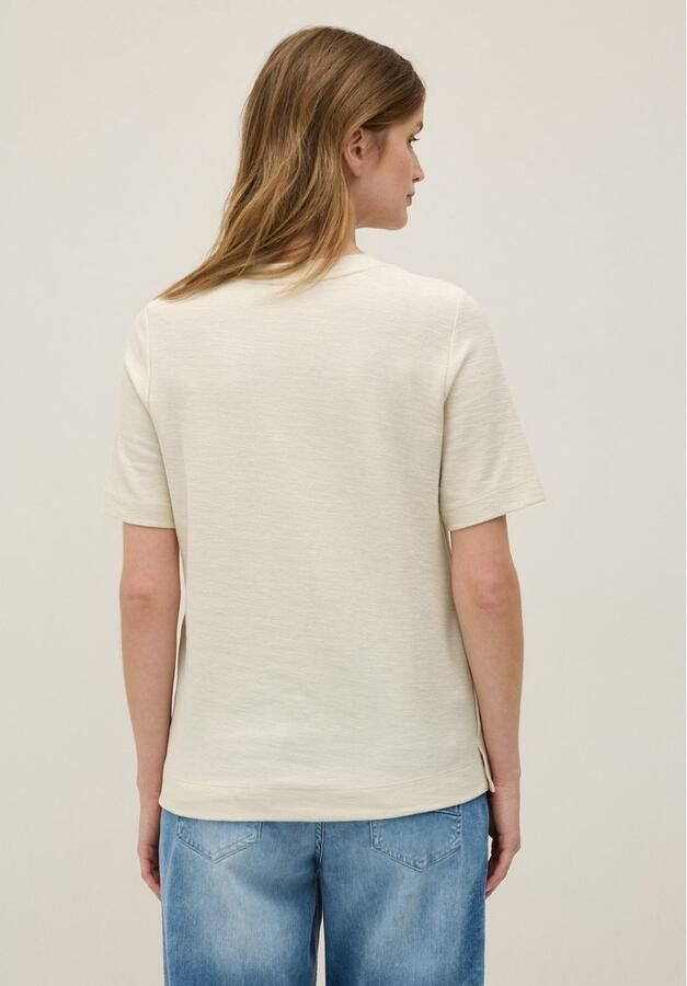 Cecil Shirt met ronde hals met zijdelingse knoopdetails - Foto 4