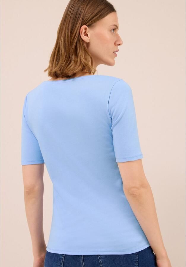 Cecil Shirt met ronde hals Stijl Lena met korte mouwen - Foto 5