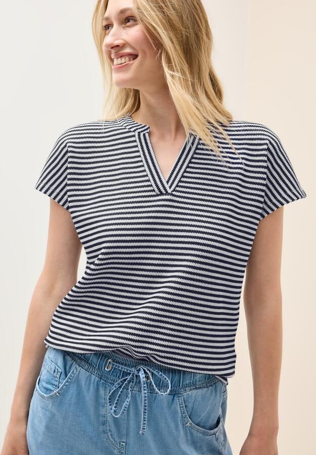 Cecil Shirt met V-hals - Foto 6