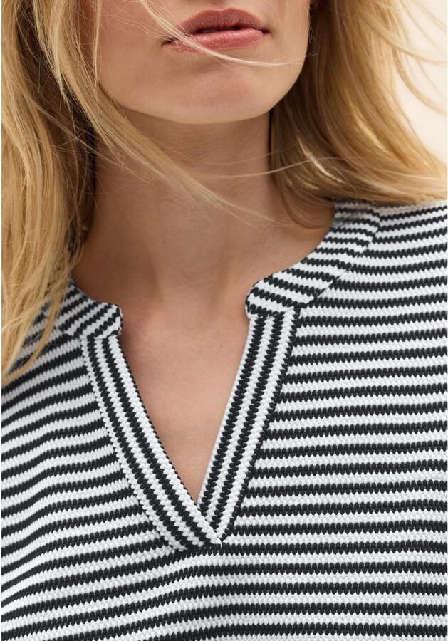 Cecil Shirt met V-hals - Foto 2