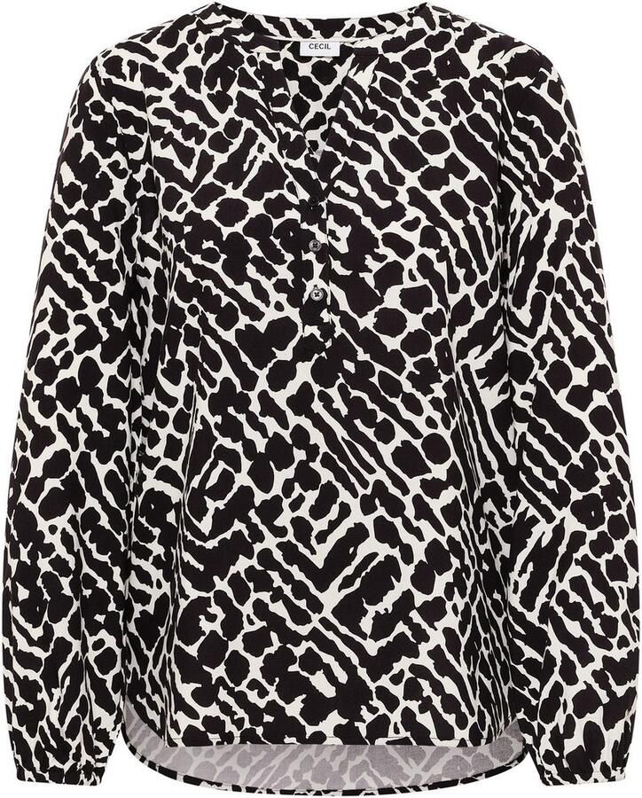 Cecil Shirtblouse vloeiende kwaliteit figuur omhullend
