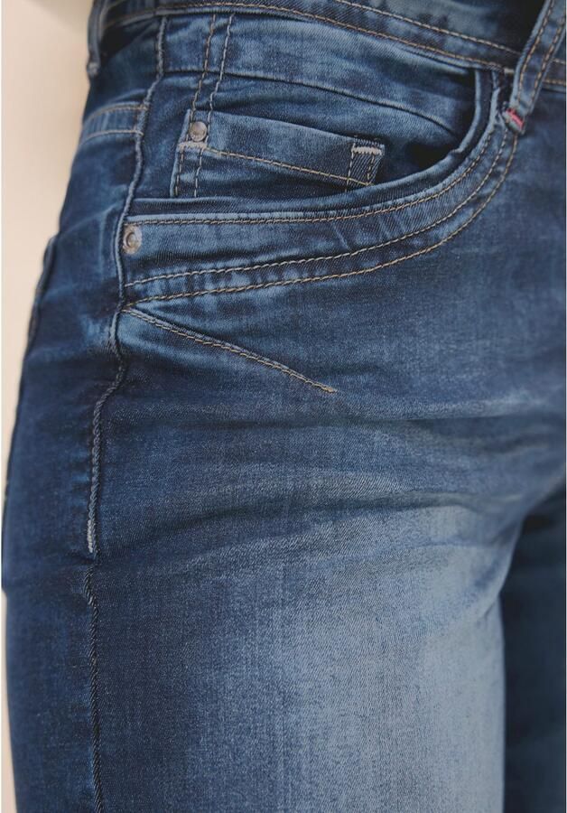 Cecil Short Stijl Scarlett Zomerbroek jeans in 5-pocket-stijl - Foto 3