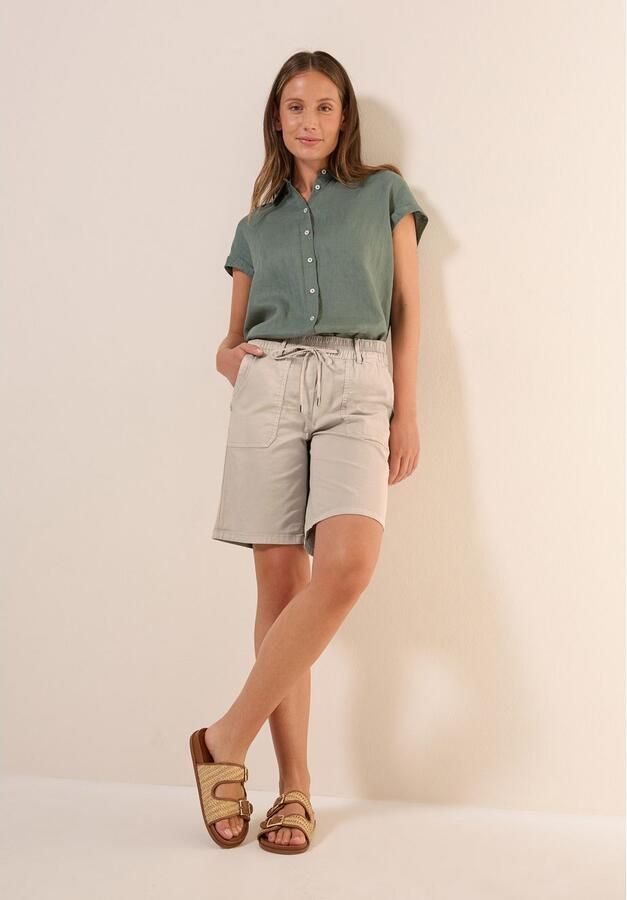 Cecil Short Stijl Tracey Zomerbroek met elastische tailleband en trekkoord - Foto 3