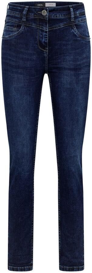 Cecil Slim fit jeans Stijl Toronto in five-pocketsstijl