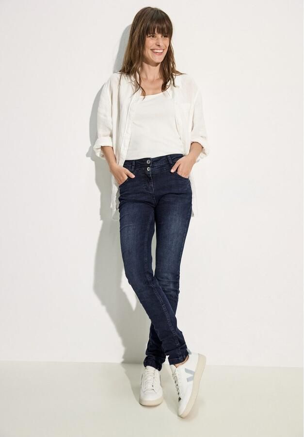 Cecil Slim fit jeans Stijl Vicky in five-pocketsstijl - Foto 2