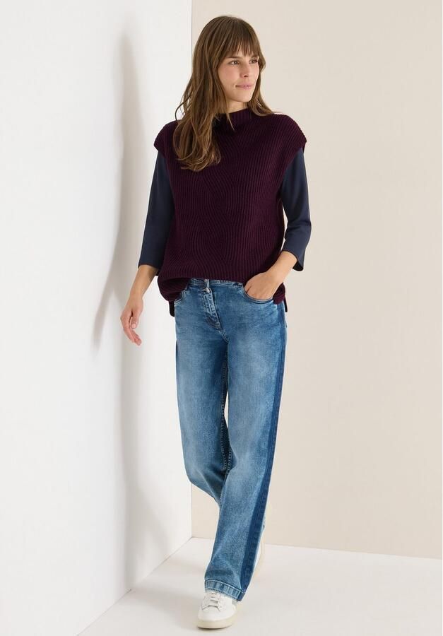 Cecil Slip-over met kabelpatroon-detail - Foto 2