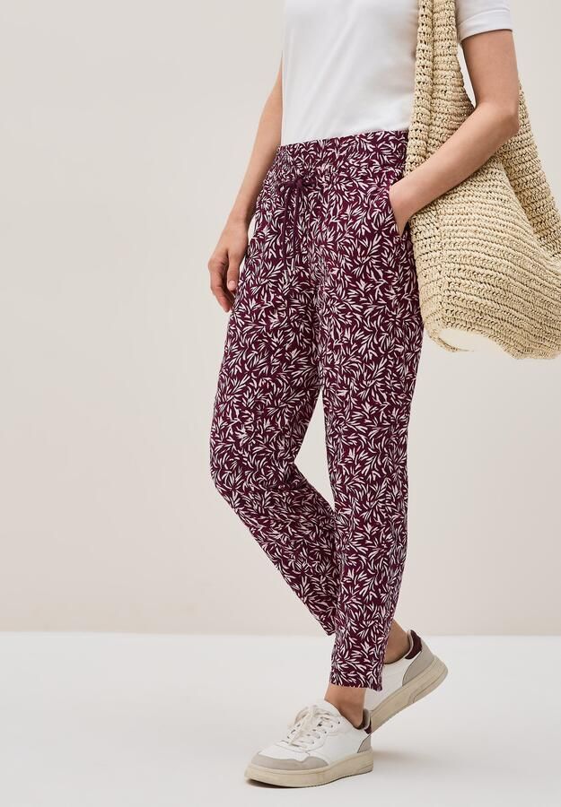 Cecil Stoffen broek Chelsea Zomerbroek met bloe allover-print - Foto 4