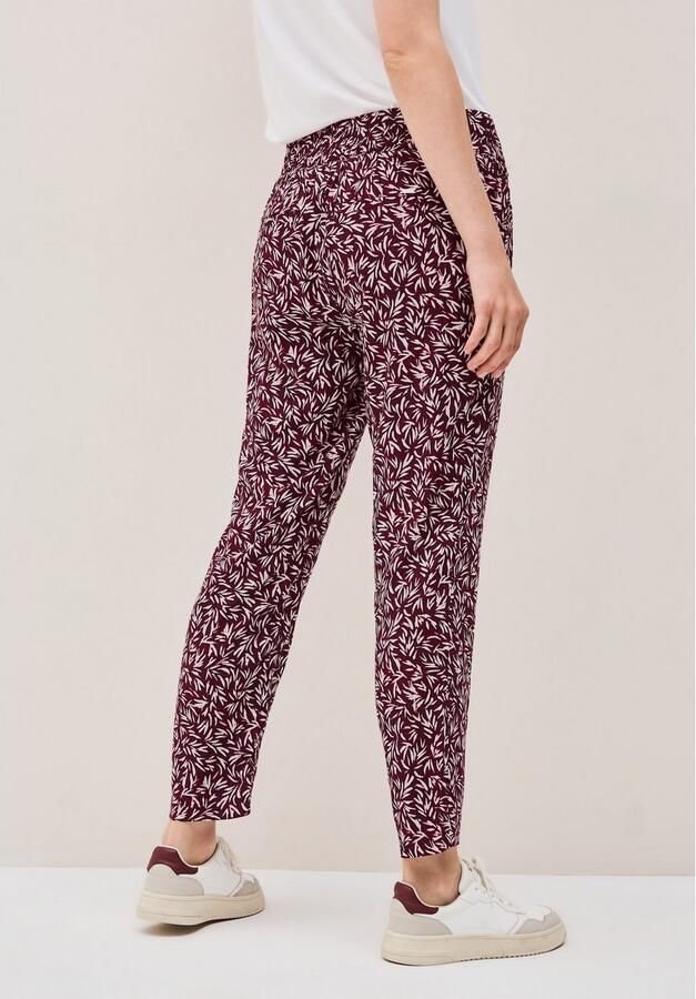 Cecil Stoffen broek Chelsea Zomerbroek met bloe allover-print - Foto 2
