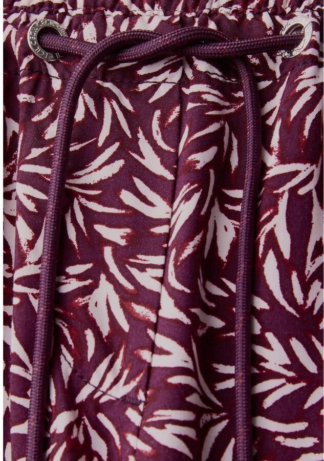 Cecil Stoffen broek Chelsea Zomerbroek met bloe allover-print