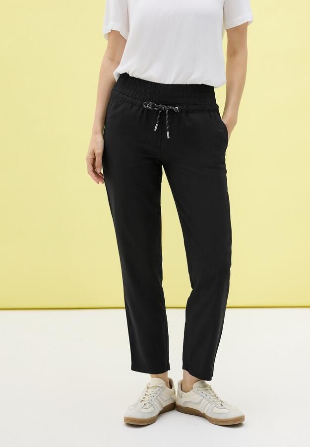 Cecil Stoffen broek Stijl Chelsea Zomerbroek met elastische band - Foto 8