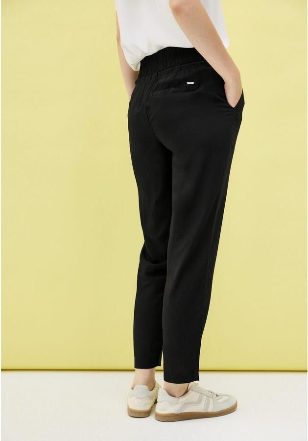 Cecil Stoffen broek Stijl Chelsea Zomerbroek met elastische band