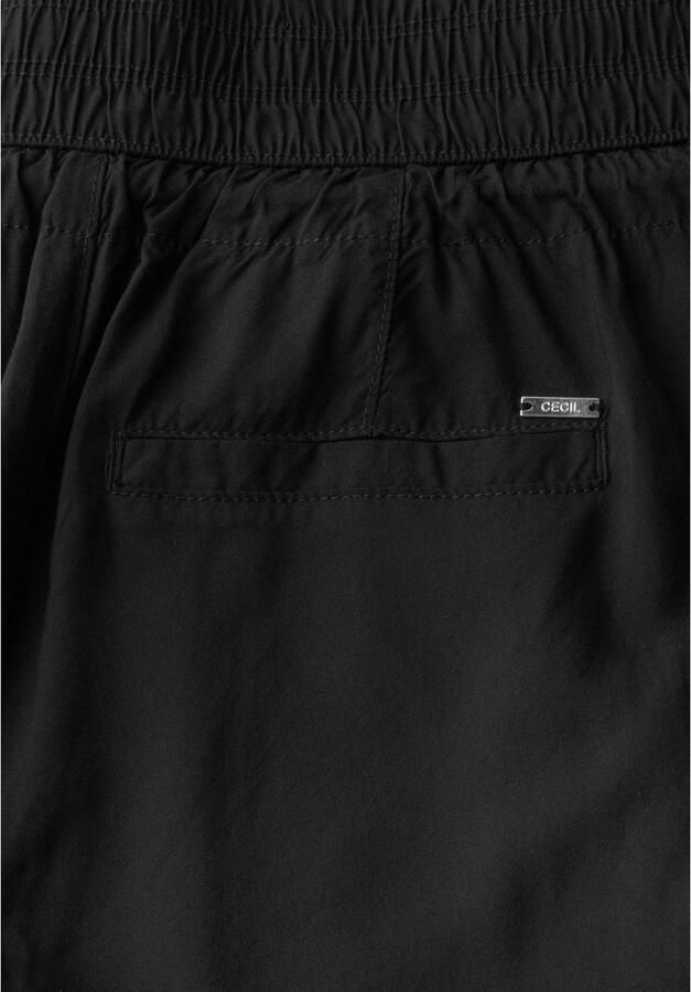 Cecil Stoffen broek Stijl Chelsea Zomerbroek met elastische band - Foto 6